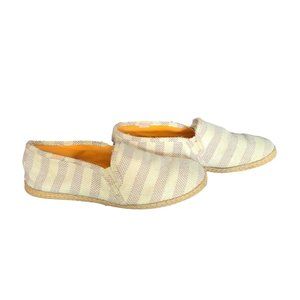 KEDS Beige & Tan Woven Fabric Espadrilles 6.5